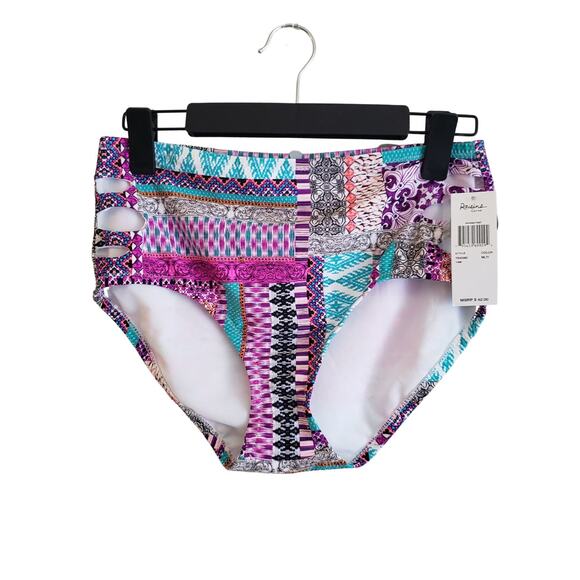 Raisins Curve Cut Out Bikini Bottom Size 14W - Picture 1 of 5